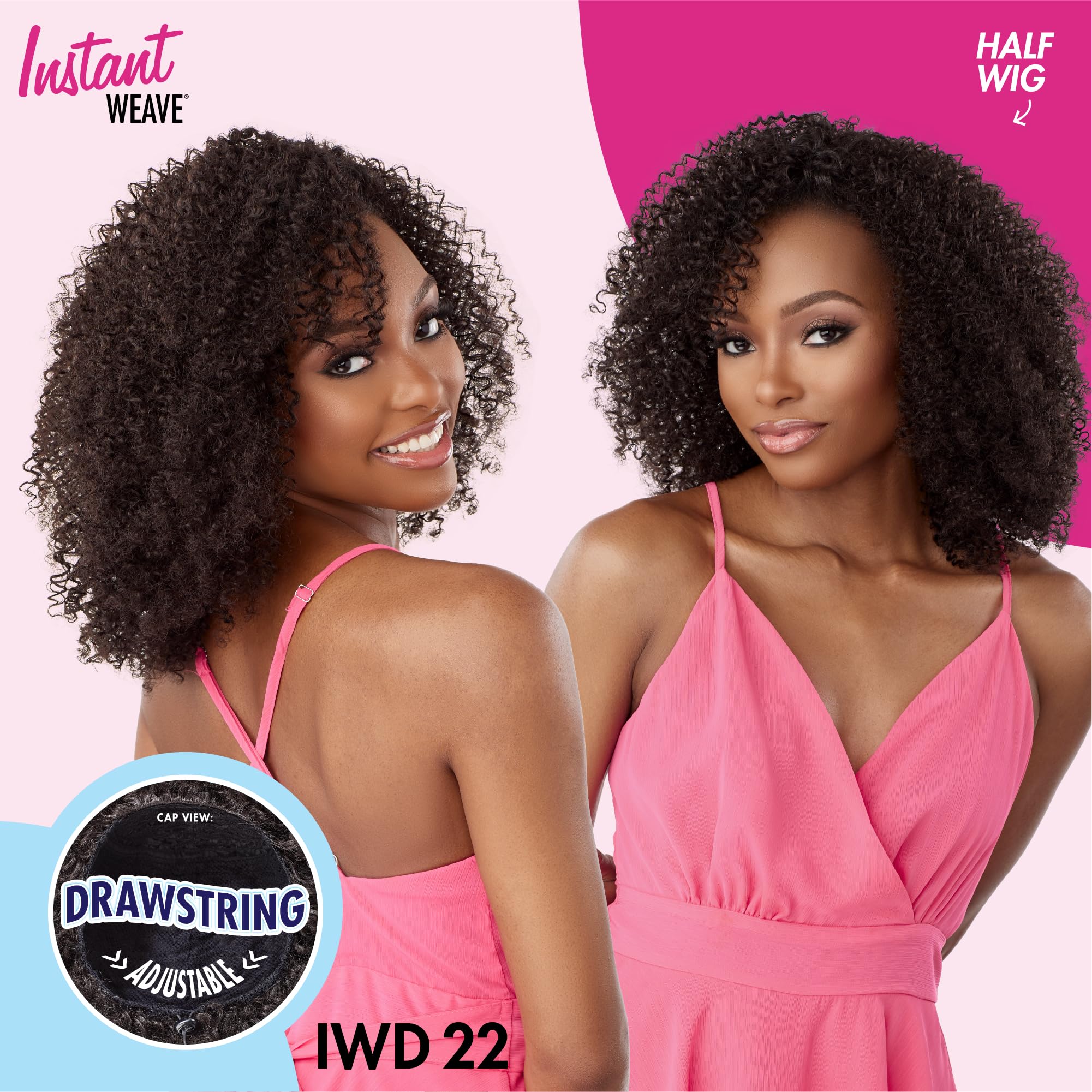 Miyu　2ペア Amazon.com : Sensationnel Instant Weave Half Wig - 22 Synthetic
